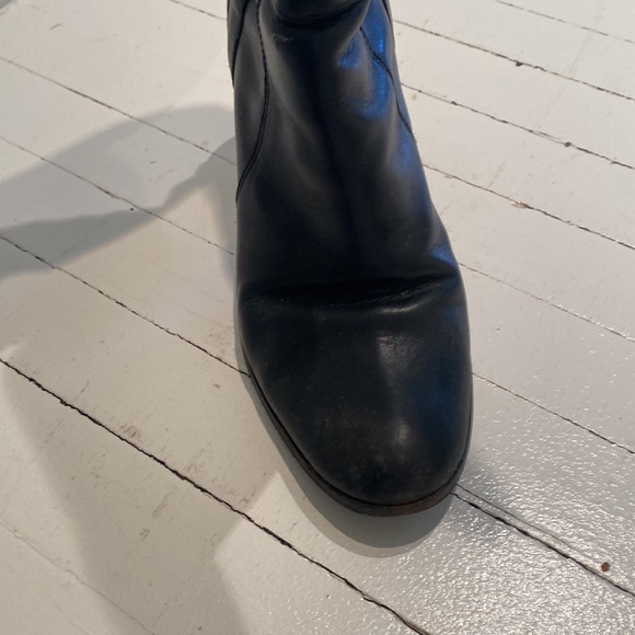 Sigerson Morrison leather black leather boots. - Picture 5 of 8